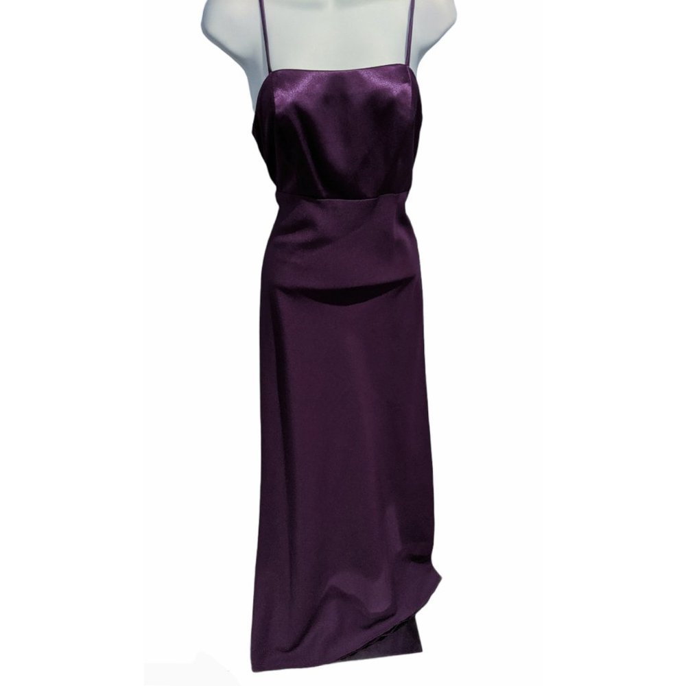 Vintage Purple Spaghetti Strap Gown Size 4